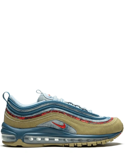 Shop Nike Air Max 97 "wild West" Sneakers In Blue