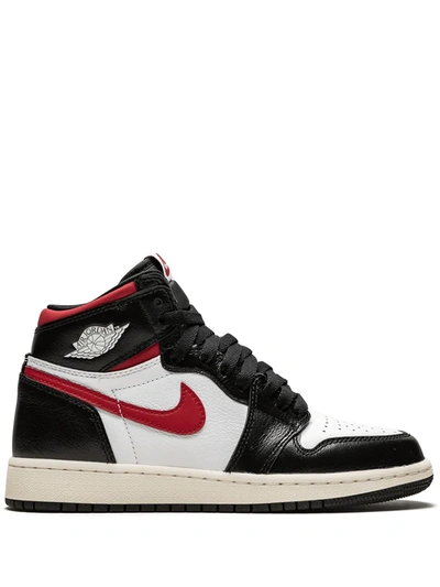 Shop Nike Air Jordan 1 Retro High Og "gym Red" Sneakers In Black