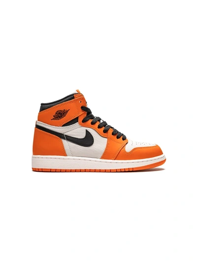 Shop Nike Air Jordan 1 Retro High Og "reverse Shattered Backboard" Sneakers In Orange