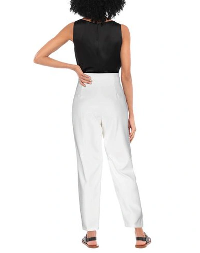 Elisabetta Franchi Pants In White