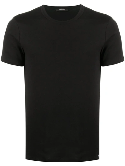 Shop Tom Ford Short-sleeve T-shirt In Black