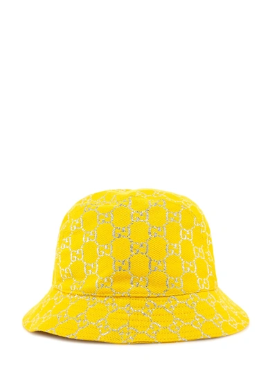 Shop Gucci Cloche In Yellow