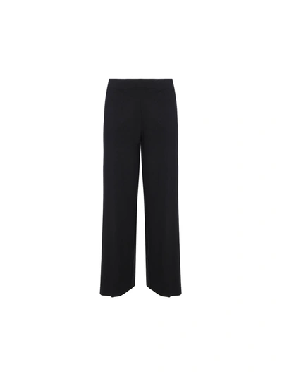 Shop Avenue Montaigne Pants In Black