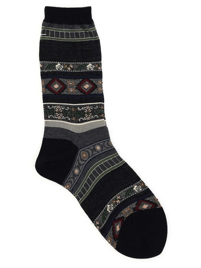 Shop Antipast Socks In Black/charcoal