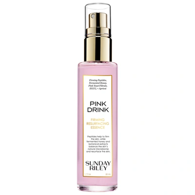 Shop Sunday Riley Pink Drink Firming Resurfacing Peptide Face Mist 1.7 oz/ 50 ml