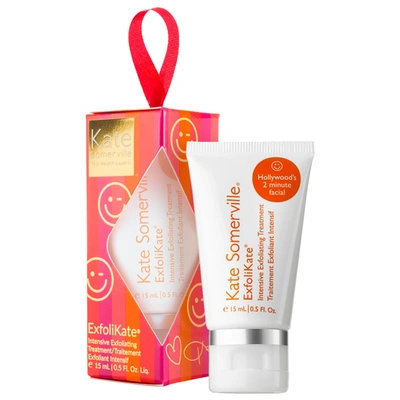 Shop Kate Somerville Mini Exfolikate® Intensive Pore Exfoliating Treatment Holiday Ornament 0.5 oz/ 15 ml