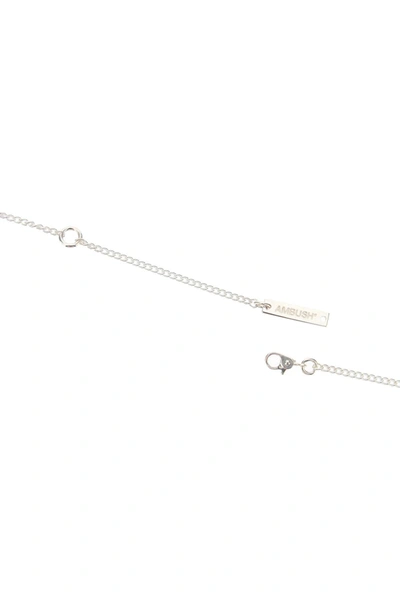 Shop Ambush Unisex Necklace Cig Case In Silver