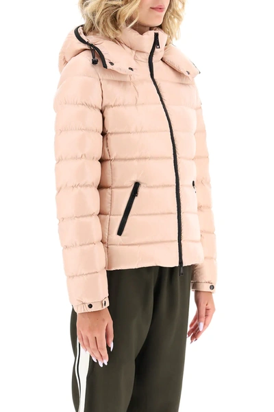 Shop Moncler Bady Down Jacket In Pink