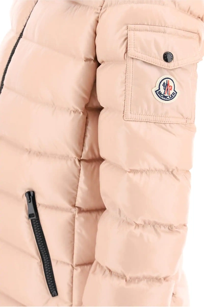 Shop Moncler Bady Down Jacket In Pink