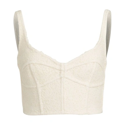 Shop Marc Jacobs The Df Big Bra In Ivory