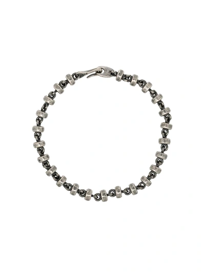 Shop M Cohen Omni Bead Bracelet In Silver