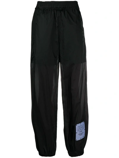 Shop Mcq By Alexander Mcqueen Genisis Track Trousers In Black