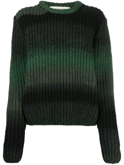 GOLDEN GOOSE HORIZONTAL-STRIPE RIBBED JUMPER 