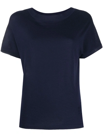 Shop Barrie Jersey Logo T-shirt In Blue