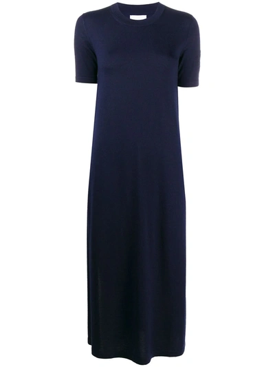 Shop Barrie Jersey Knit Dress In Blue