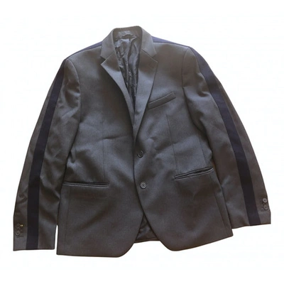 Pre-owned Fendi Wool Vest In Grey