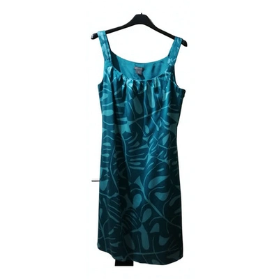 ANN TAYLOR Pre-owned Silk Mid-length Dress In Multicolour