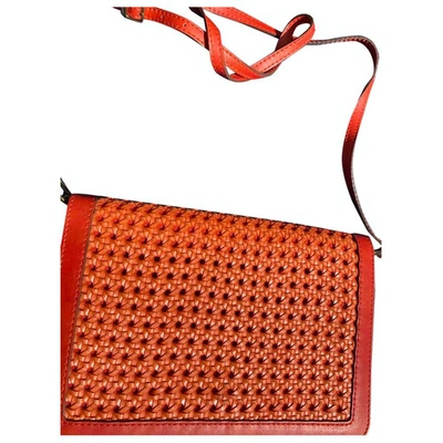 Pre-owned Stella Mccartney Cloth Handbag In Orange