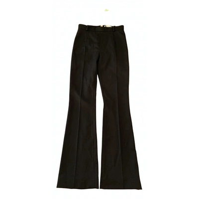 Pre-owned Pierre Balmain Black Trousers