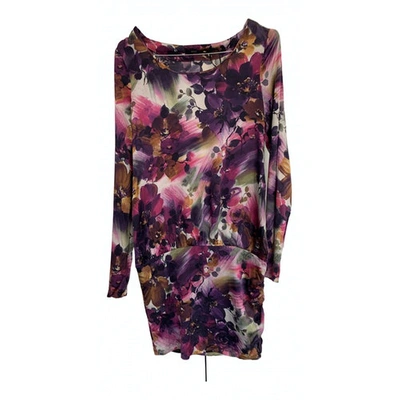 Pre-owned Marc Jacobs Silk Mini Dress In Multicolour
