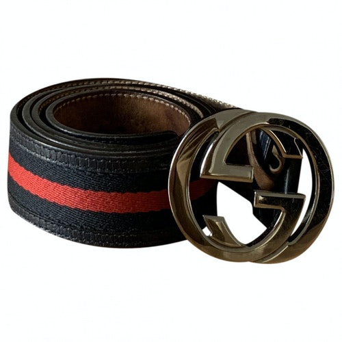 gucci cloth belt