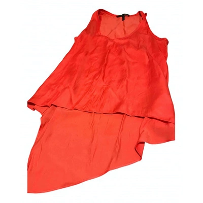 Pre-owned Bcbg Max Azria Camisole In Orange