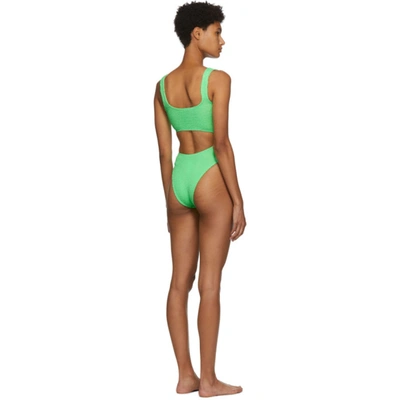 Shop Bound By Bond-eye Green The Maya One-piece Swimsuit In Neon Green