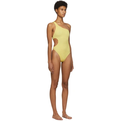 Shop Bound By Bond-eye Yellow The Milan One-piece Swimsuit In Daisy
