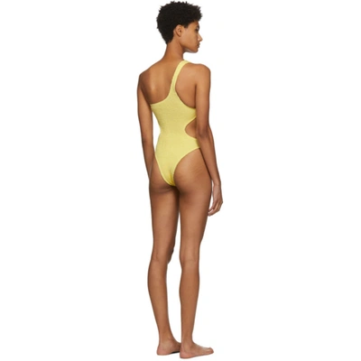 Shop Bound By Bond-eye Yellow The Milan One-piece Swimsuit In Daisy