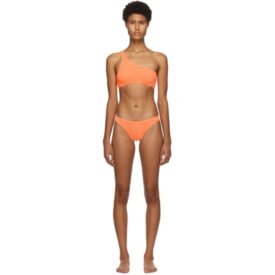 Shop Bound By Bond-eye Orange Samira And Sinner Bikini In Neon Orange