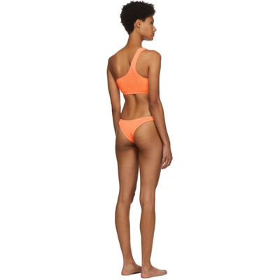 Shop Bound By Bond-eye Orange Samira And Sinner Bikini In Neon Orange