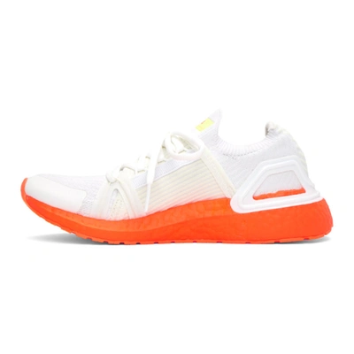 Shop Adidas By Stella Mccartney White Ultraboost 20 Sneakers