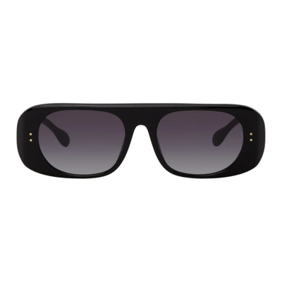 Shop Burberry Black Blake Sunglasses In 38788g Blk