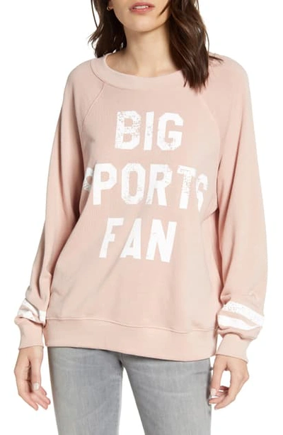 Shop Wildfox Big Sports Fan Sweatshirt In Cobra