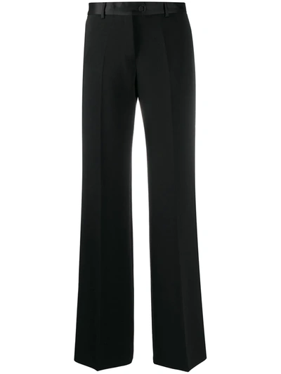 Shop Paul Smith Wide-leg Tailored Trousers In Black