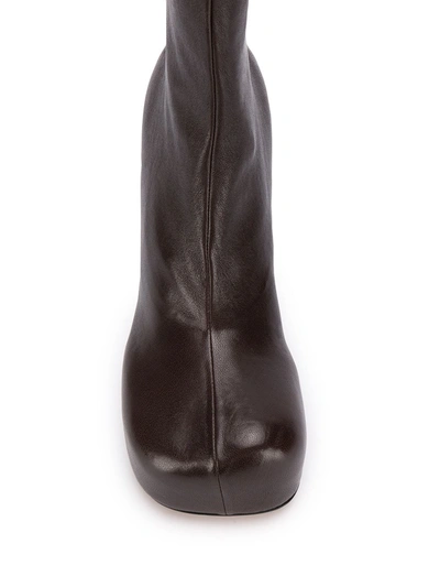 Shop Bottega Veneta Bv Bold Leather Boots
