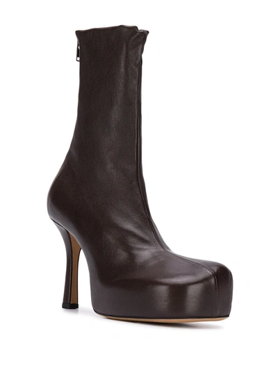 Shop Bottega Veneta Bv Bold Leather Boots