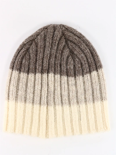 Shop Canada Goose Striped Wool Hat In Printed