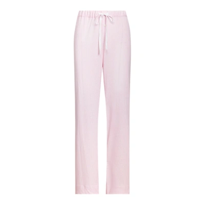 Lauren Ralph Lauren Striped Jersey Pajama Pant In Pink Stripe | ModeSens