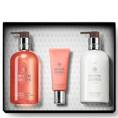 Shop Molton Brown Heavenly Gingerlily Hand Gift Set (worth $80.00)