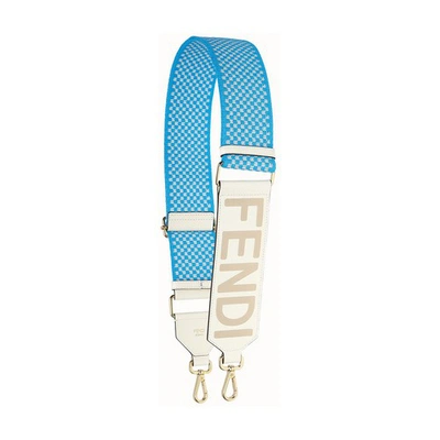 Shop Fendi Strap You In Light Blue