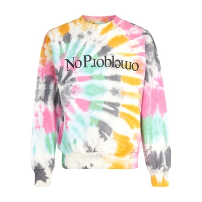 Shop Aries No Problemo Sweatshirt In Multi