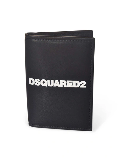 Shop Dsquared2 Wallet With  Logo In Black