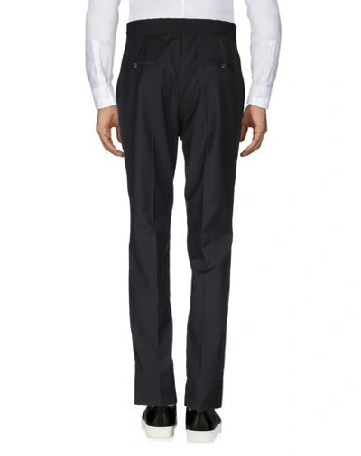 Lanvin Striped Track Pants In Black