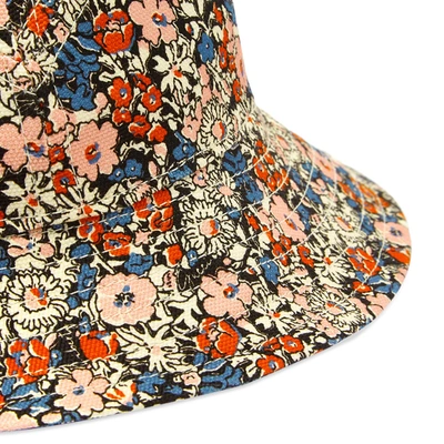 Shop Gucci Liberty Print Bucket Hat In Multi