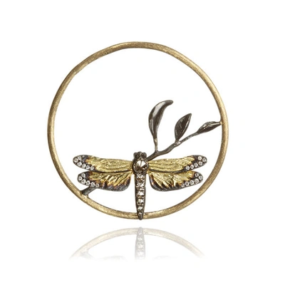 Shop Annoushka 18ct Gold Diamond Dragonfly Hoopla