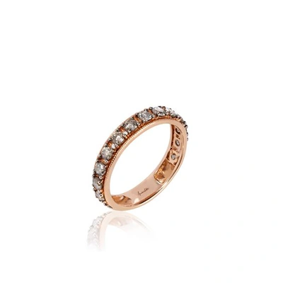 Shop Annoushka Dusty Diamonds 18ct Rose Gold Eternity Ring