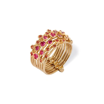 Shop Annoushka Hidden Reef 18ct Gold Sapphire Ring
