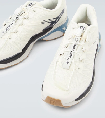 Shop Salomon Xt-wings 2 Advanced Sneakers In White