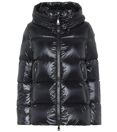 Shop Moncler Seritte Down Jacket In Black